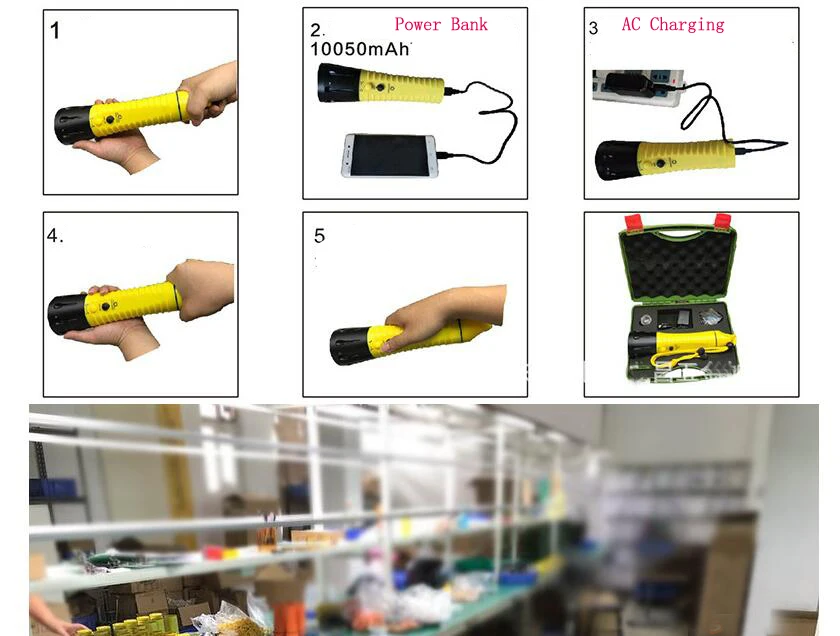 Original FITECH F12 PRO Professional Scuba Diving Light 1000 Lumens USB Type C Charging Rechargeable Flashlight LED Torch
