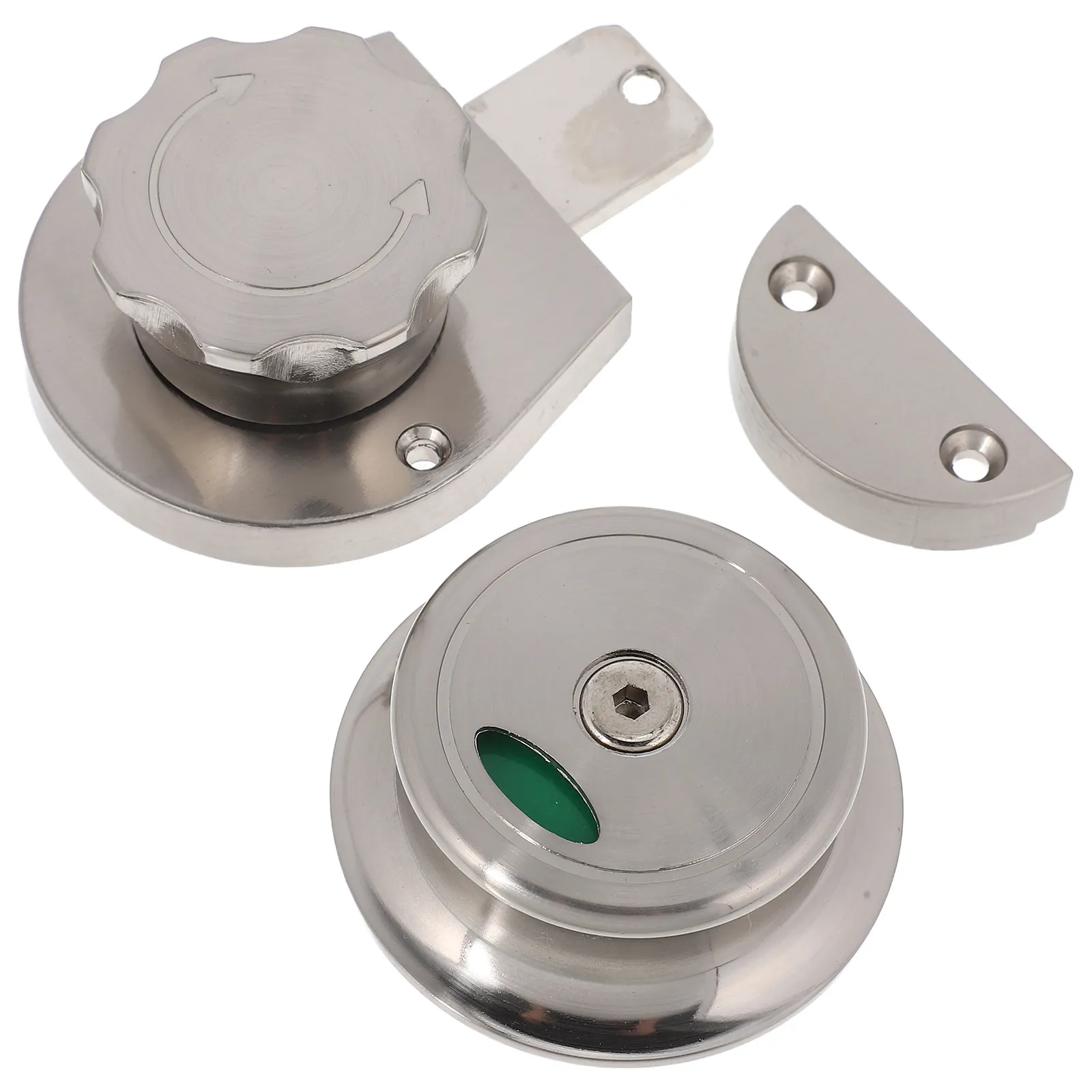 

Комплект из 1 шт. замков-индикаторов занятости из цинкового сплава для общественных туалетов, фурнитура для перегородок, легко устанавливаемый болтовой замок