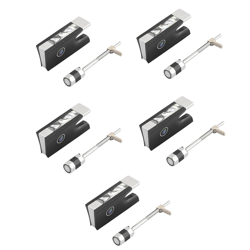 

5X Violin Bow Frog For 4/4 Violin Bow Parts Replacement Accessories