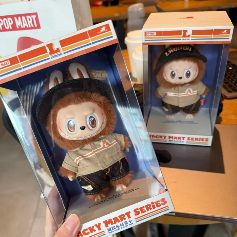 POP MART モンスターズ ラブブ ワッキーマートシリーズ ビニールドール かわいいアニメフィギュア デコレーション オリジナルブラインドボックス サプライズ 誕生日プレゼント