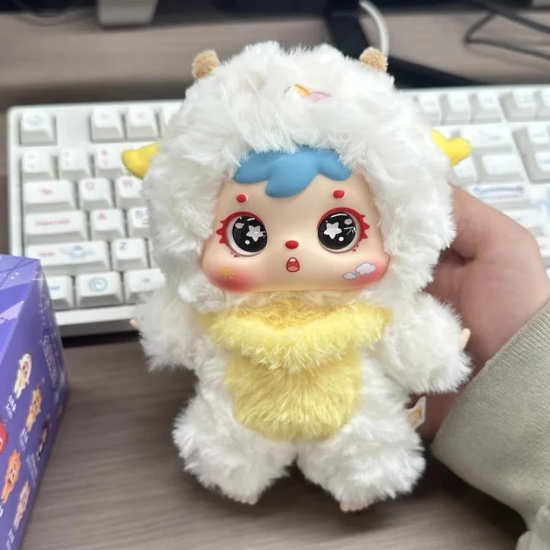 

Genuine Samuel Twelve Constellation Pendant Blind Box Original Vinyl Plush Toys Leo Virgo Libra Cartoon Doll Bag Ornament Gift