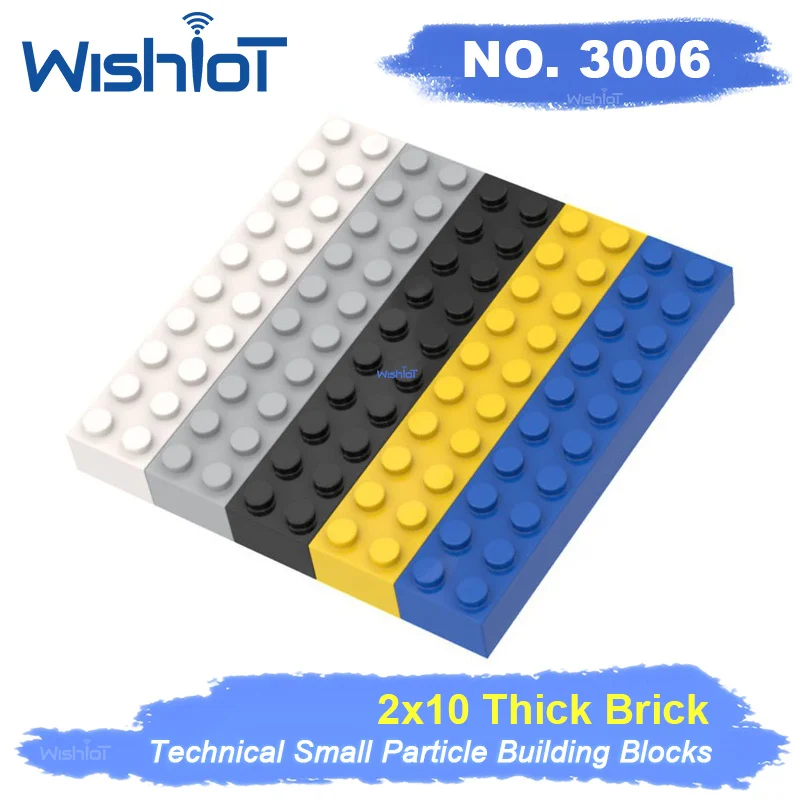 

Толстые 2x10 строительные блоки «сделай сам», 16 цветов, развивающие креативные игрушки, совместимые с 3006 пластиковыми игрушками для детей на выбор