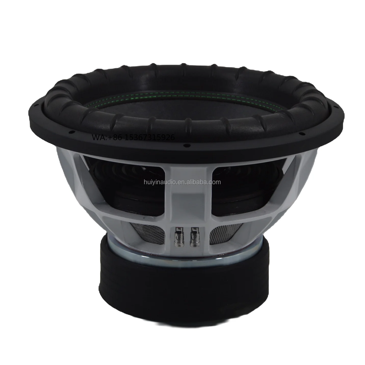 

3000W RMS 15 Inch Car Subwoofers 30Hz Dual 1 2 4 Ohm Heavy Duty Paper Cone Underseat 15 Inch Subwoofers for Car Audio 15100-045
