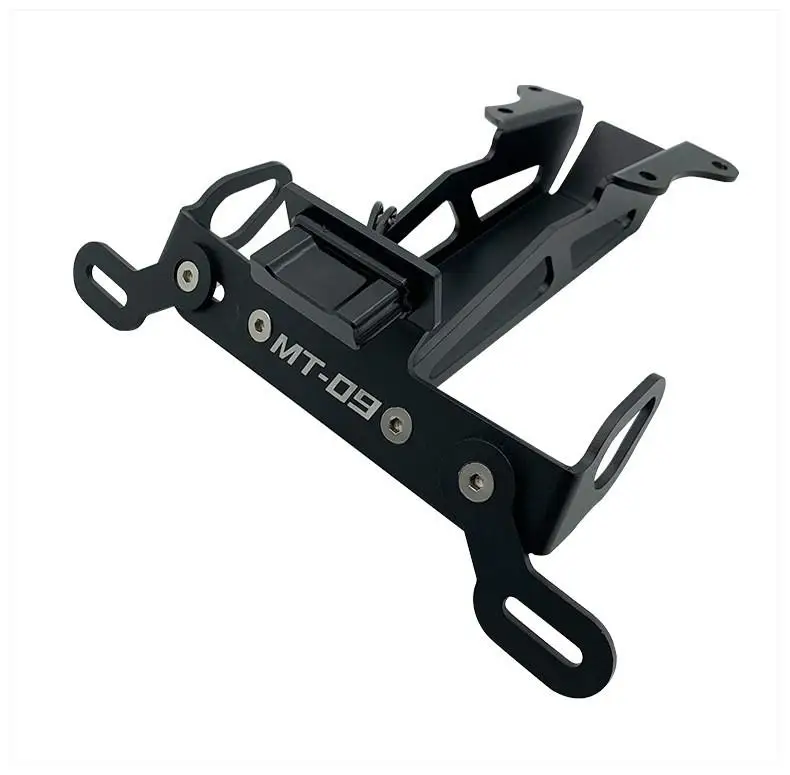 

New Motorcycle License Plate Frame Modified Tail Light Plate Holder Accessories For Yamaha MT09 FJ09 TRACER900