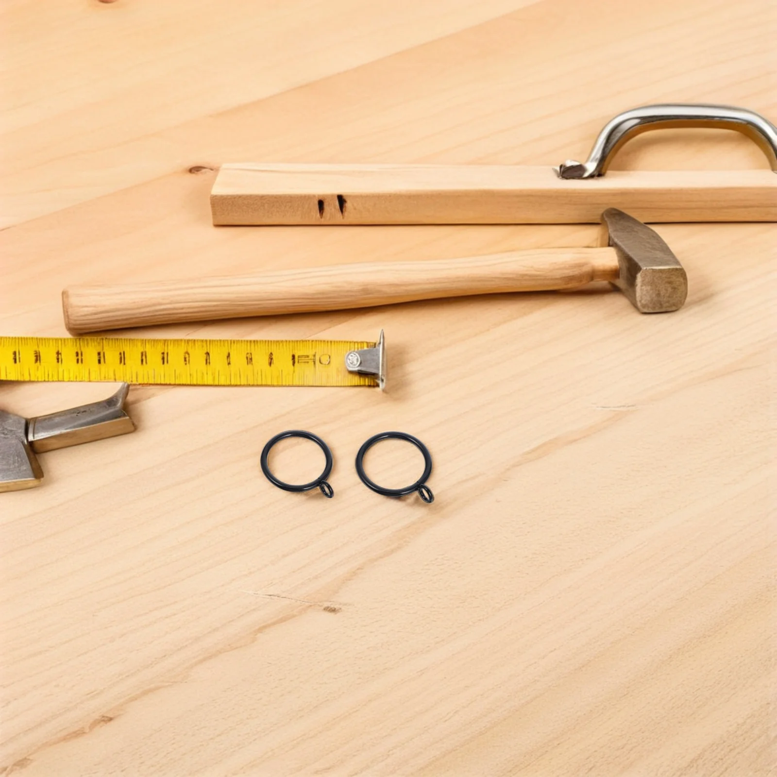 

20Pcs Metal Curtain Rings Drapery Eyelets Hardware for Heavy Drapes and Roman Blinds Home Decoration Curtain Rings with Eyelet