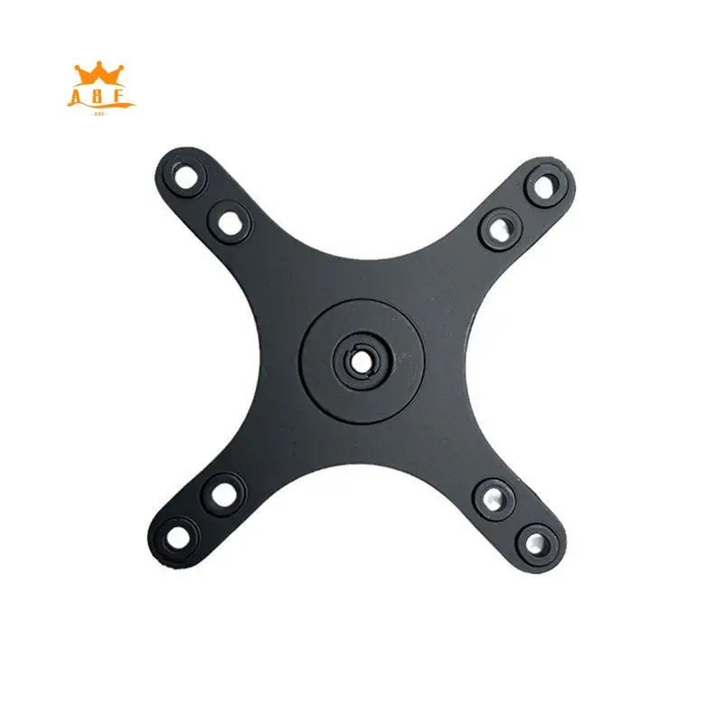 

A08E-Портативный монтажный кронштейн для монитора, пластина VESA, винтовое отверстие 1/4 дюйма до 100X100 мм и 75X75 мм, опорный настенный держатель