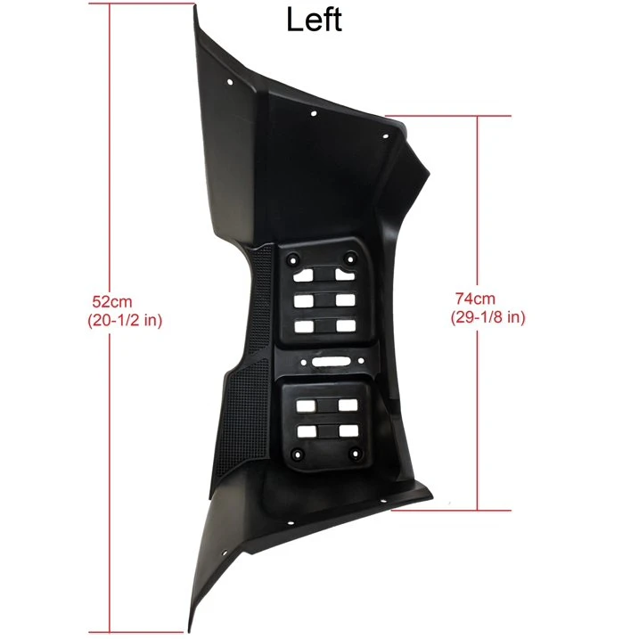 Left Right Footrest Set OEM 25071 25072 ATV UTV Spare Parts Fit Linhai LH300D 300CC 4x4 Massimo 400 MSA