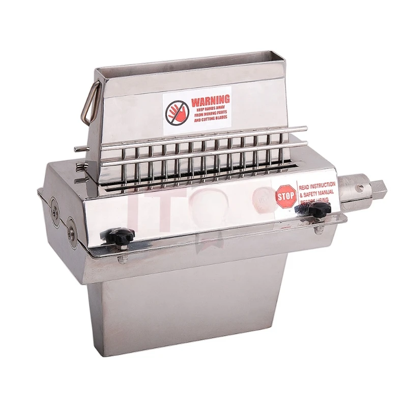 Rolling meat tenderizer head commercial meat tender machine manual