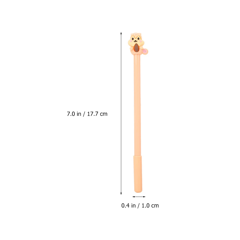 

10 Pcs Cartoon Squirrel Pen Gel Roller for Simple Creative Marker Learning Student