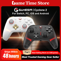 Gamesir Cyclone Pro 2 Nintendo Switch PC Wireless Controller Multiplatform Gamepads with Realistic Vibration 2.4g Connection RGB