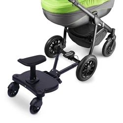 Universele 2in1 Kinderwagen Kinderwagen Kinderwagen Connector Buggy Opstapstoelpedaal Met Stoel Compatibel Met De Meeste Kinderwagens