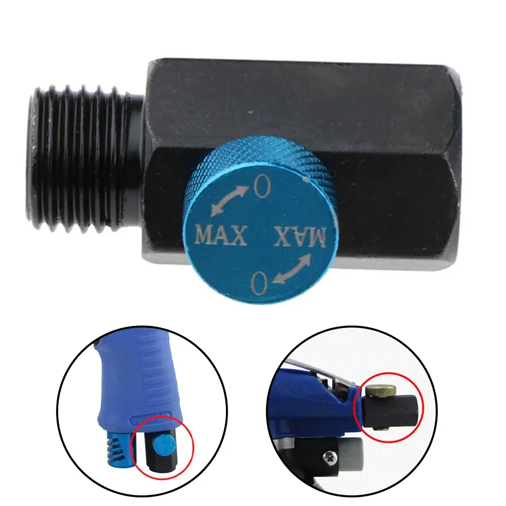 1pcs 1/4inch NPT Air Flow Regulator Control Tools Compressed  Air Adjustment Switch Pressure Valve Tool Accessories