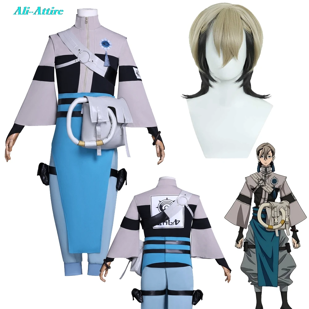 

Костюм для косплея Аниме Гачи А Кута: парик, топ, брюки, одежда для женщин, наряд на Хэллоуин, карнавал, ролевые игры, вечеринка, маскарад