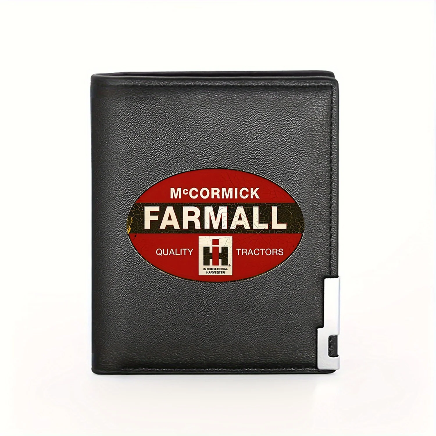 

McCormick Farmall Quality Tractors International Harvester Business Mens Casual Elegant Simple Practical Quality Wallet Stylish
