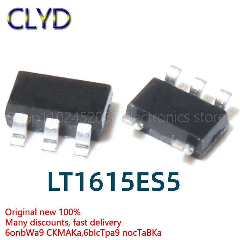 5PCS/LOT New and Original  LT1615ES5-1 LT1615 1615ES5-1  LTKH SOT23-5