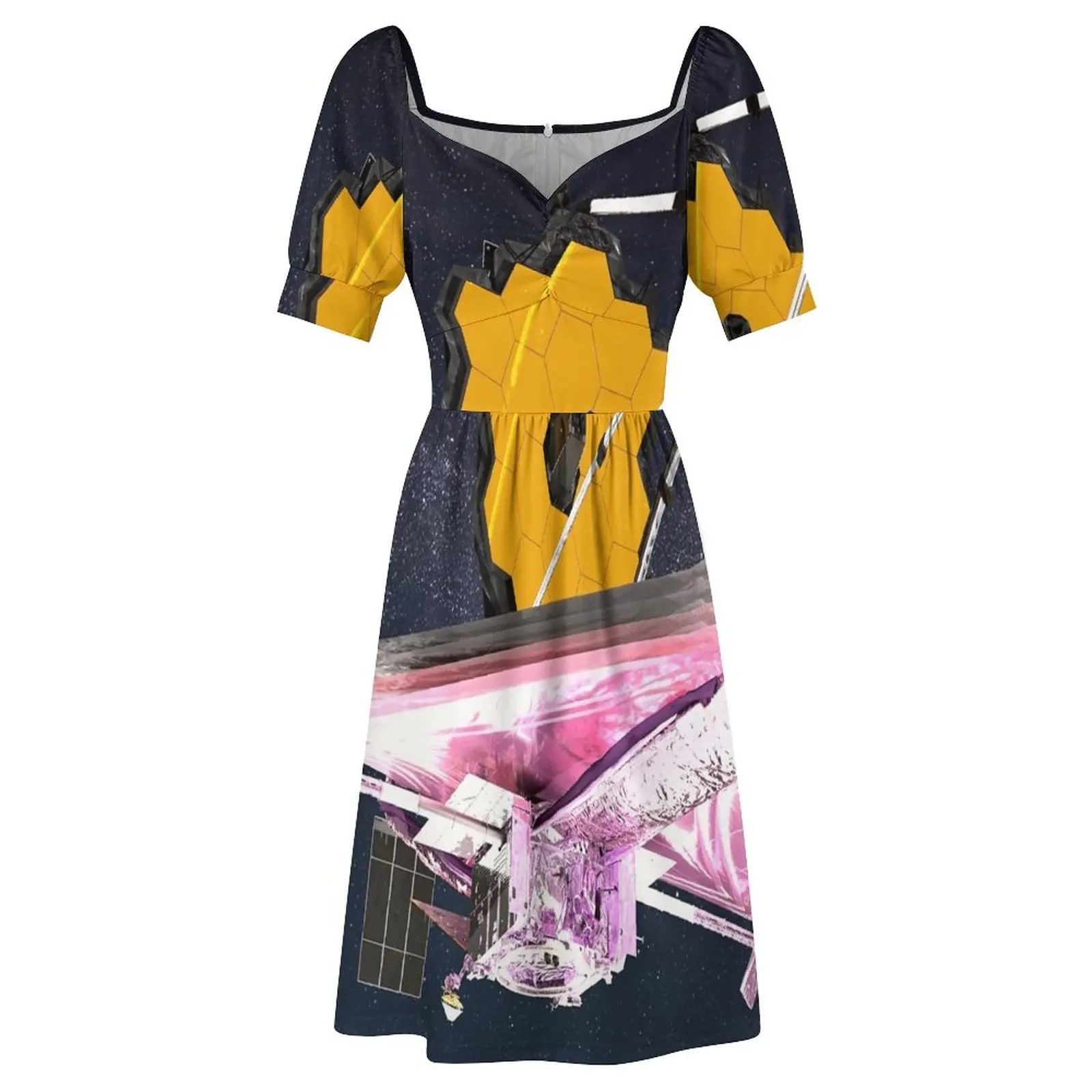 James Webb Space Teleskop Kunst Kleid Sommerkleid Frau Kleid für Frauen Party kleider Frauen Sommerkleider Frauen