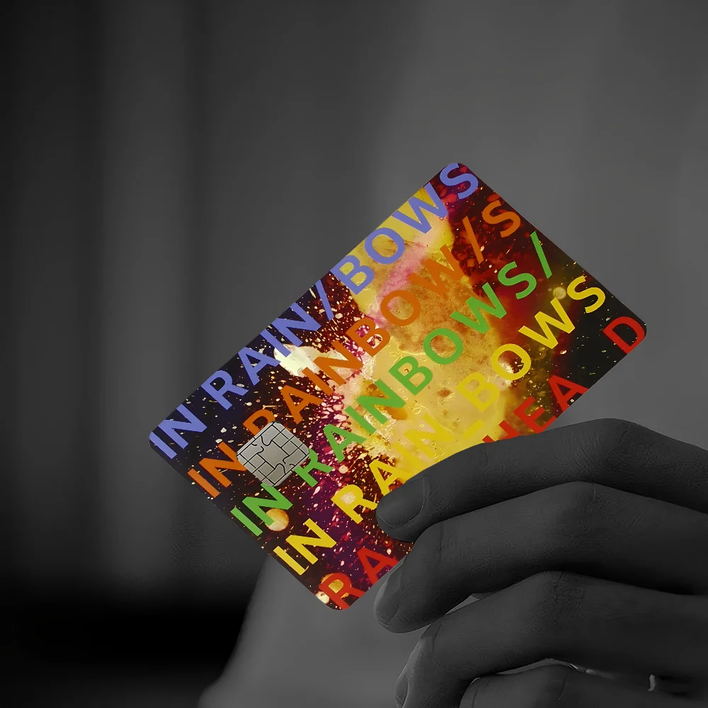 Rock Band Radiohead MusicAnime Cartoon Sticker Film Skin لبطاقة الائتمان وبطاقة حافلة البنك #4