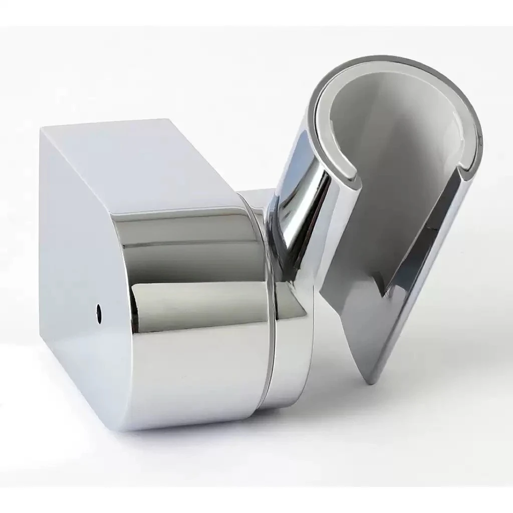 Adjustable‑Angle Wall‑Mount Shower Holder Bracket, Tilting Hand‑Shower Support Socket for Bathroom Shower Equipment Repair