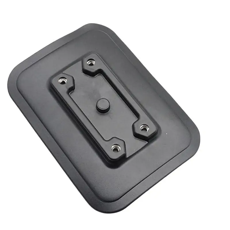 1 Stück aufblasbares Boot, Angelrutenhalter, feste Basis, PVC-Klebepad, Gummi, Boot, Angelkajak, Zubehör, Fischfinderhalterung, Befestigung – Detail 1
