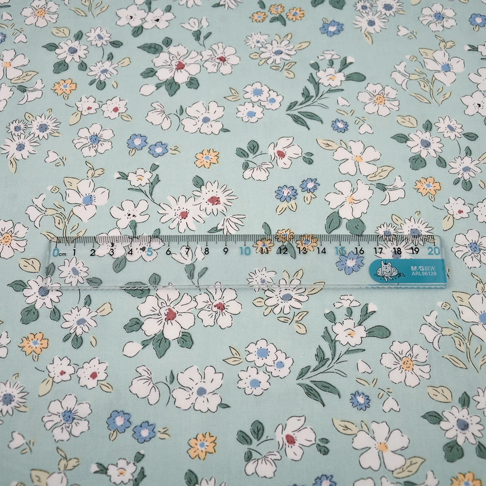Teramila Rose Gedruckt Baumwolle Stoffe durch die Meter für Nähen Stoffe in Meter Freies Verschiffen, Bettwäsche Sets, quilts, Patchwork, Kleid – Detail 8