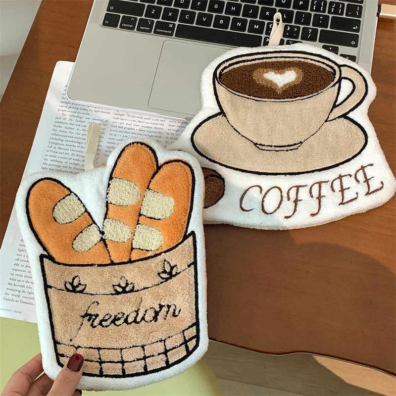 منشفة اليد ماصة منشفة المطبخ قماش اليد الحمام قماش اليد الكرتون مناشف اليد منشفة معلقة مريحة لليد