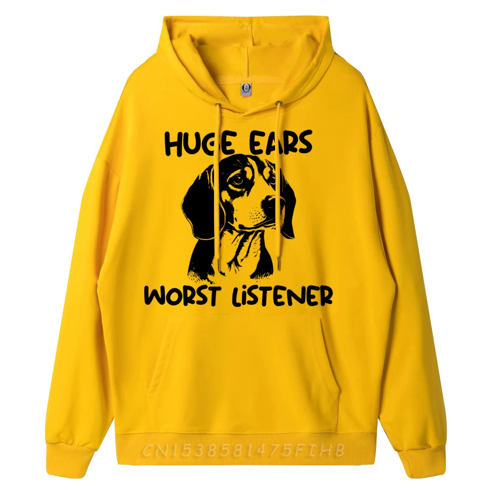 

Beagle huge ears worst listener Wholesale Tshirts 100 Pcs Man Luxury Designer Tshirts Father's Day