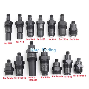 Diesel common rail injector opening pressure test tool nozzle adapter for CAT C7 C12 C13 Cummins M11 N14 Volvo Scania Hyundai