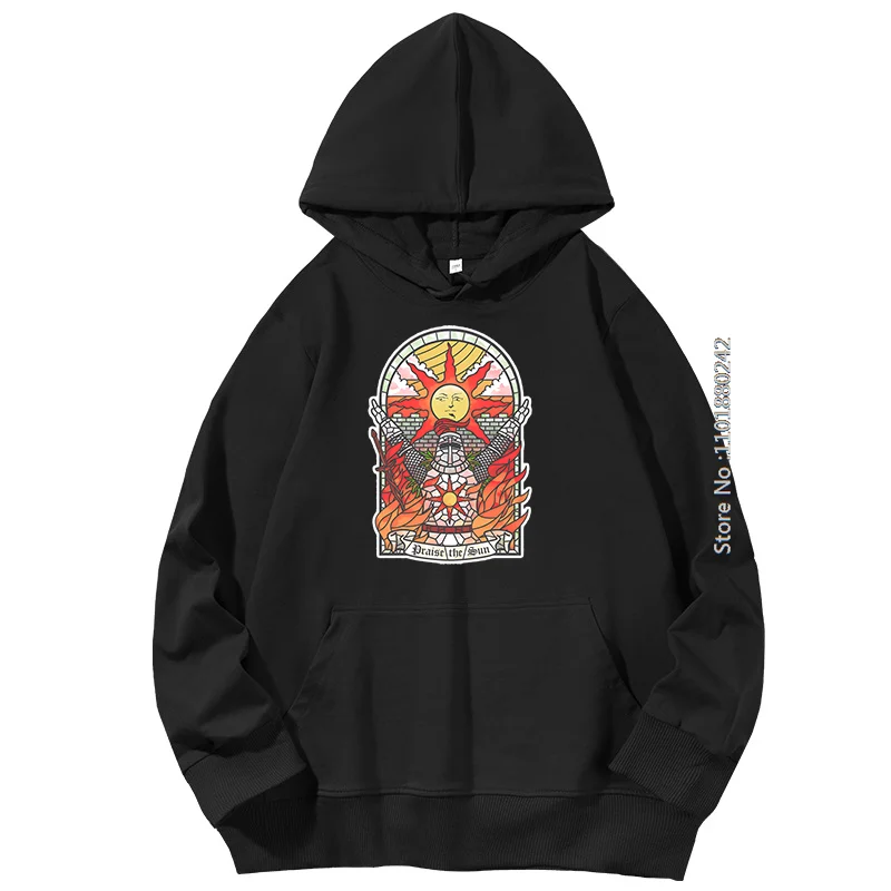 Dark Souls 3 Church Of The Sun Graphic Hooded Sweatshirts Spring Autumn Hooded Shirt New In Hoodies Sweatshirts Men's Sportswear