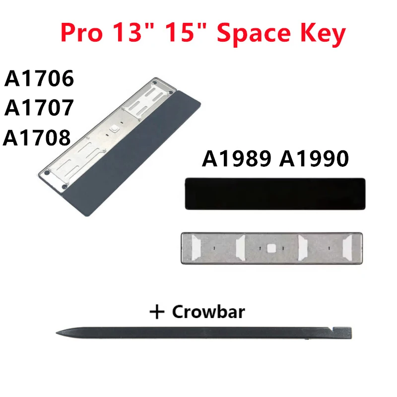

Новый космический ключ Spacebar для Macbook Pro 13 дюймов 15 дюймов A1706 A1707 A1708 A1989 A1990 Keycap Key Cap 2016 2017 2018 2019 год
