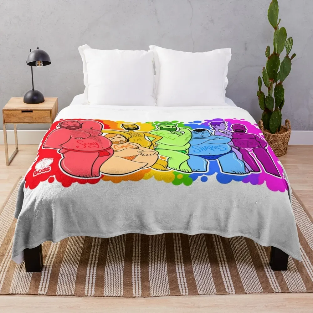 

body positive Throw Blanket Luxurious Soft Fuzzy Blanket for Sofa Bed