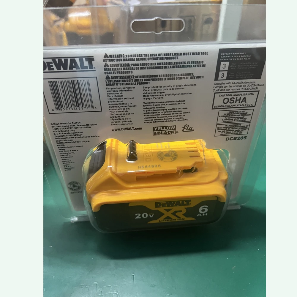 

New 20V 5.0Ah MAX 18650 Battery Power Tool Replacement DeWalt DCG406 DCD887 DCF880 DCF860 DCF922 20V 5A 18v Battery With Charger