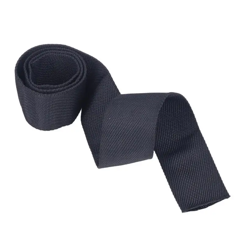 Polyester Winch Rope Protective Sleeve Black Universal for 5cm Width Cable Line Winch Rope Protector Winch Strap Sleeve