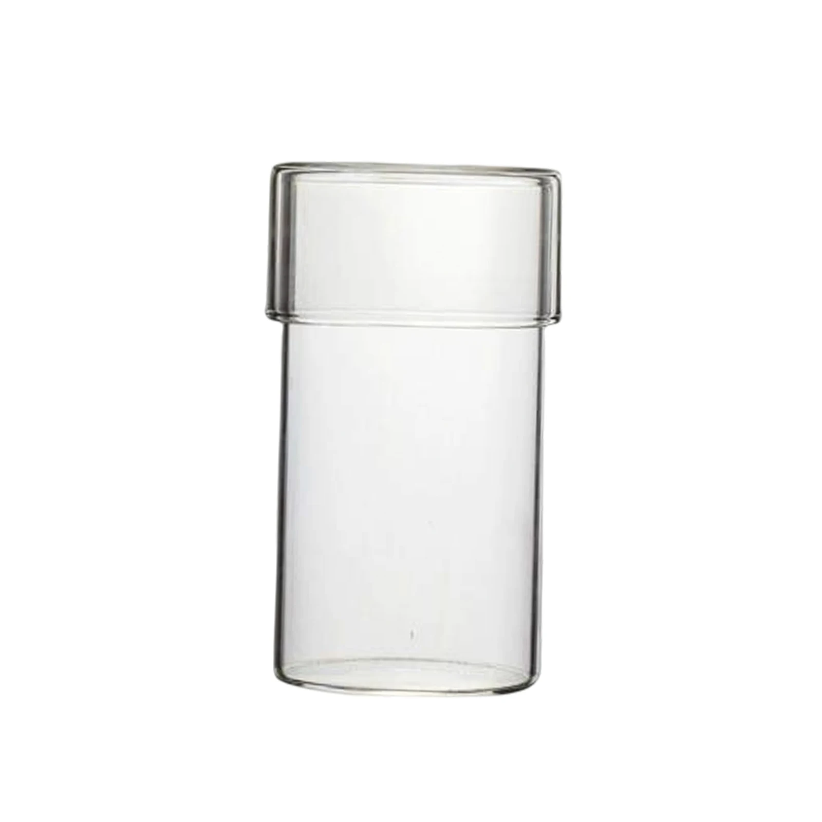 Transparent Glass Food Storage Container for Kitchen with Glass Lid Storage Can Household Coffee Bean Storage Tank Bottle