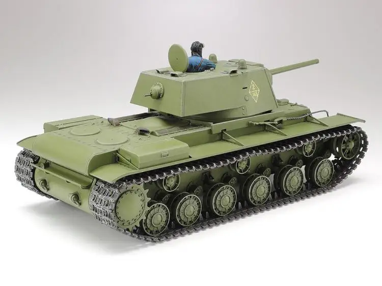 Tamiya 35372 Static Assembled Model Toy 1/35 Scale For WWII Soviet KV-1 Heavy Tank Model 1941 Heavy Tank Model Kit