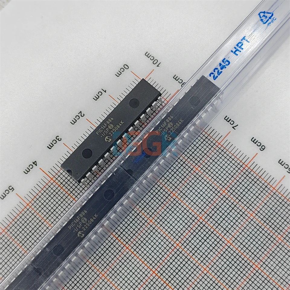 DGGR Original PIC16F886-I/SP DIP28 Original brand new  Microcontroller MCU PIC16F88 PIC16F886 I SP