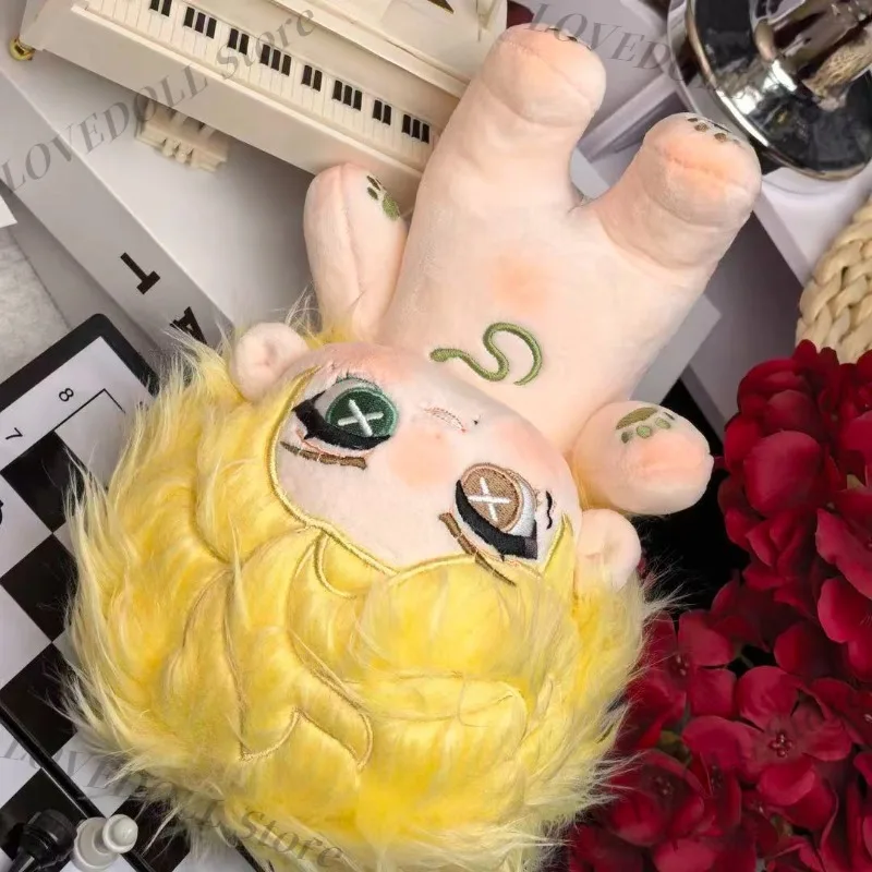 

20cm Anime Game Identity V Knight Art Dealer Kawaii Cosplay Plush Toy Cotton Doll with Skeleton Cartoon Dress Up Toy Figure Gift