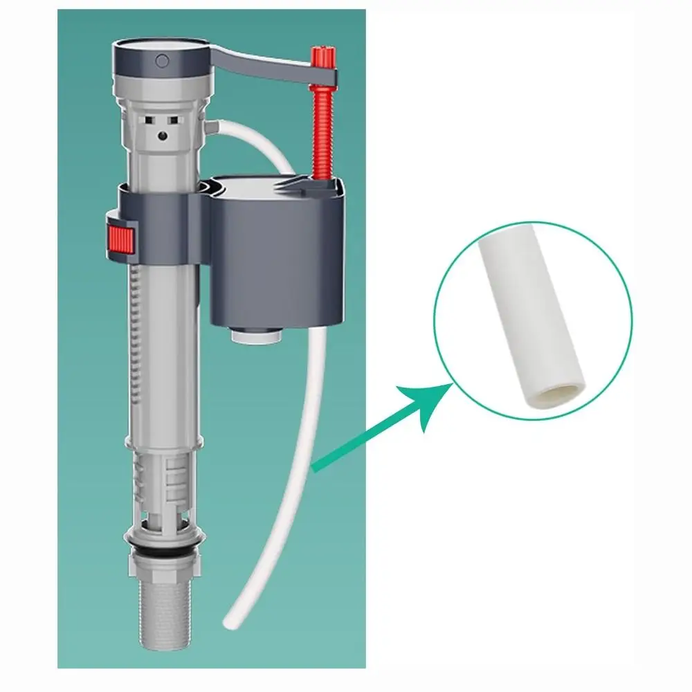 3pcs Flexible Toilet Refill Tube Spare Parts Durable Overflow Replacement Hose No Tools Required Fill Valve Refill Tube