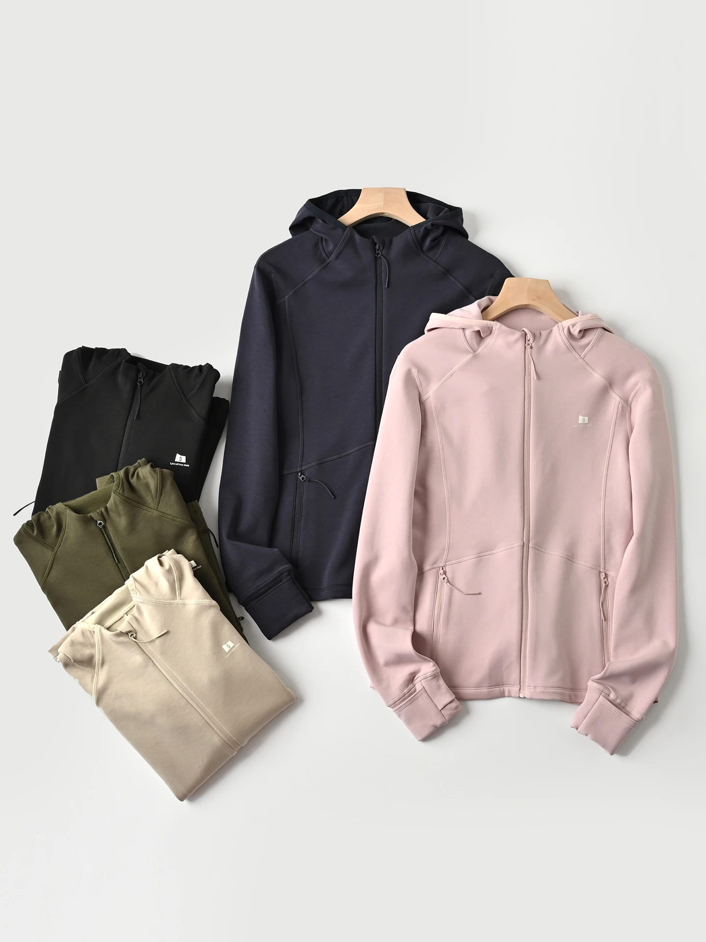 

Женская тонкая вельветовая куртка на флисовой подкладке с капюшоном на молнии, теплая, эластичная, осенне-зимняя, с длинными рукавами, повседневная верхняя одежда