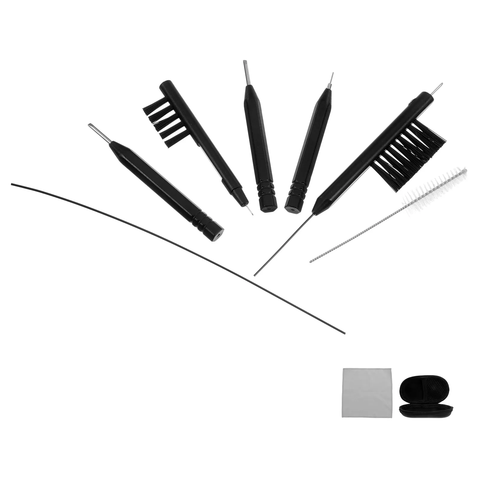 Hearing Aid Care Kit Brushes Cleaning Earbud Maintenance Tools Accessories and Supplies for
