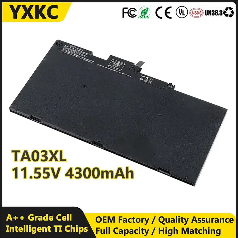 

TA03XL Laptop Battery Compatible with Hp EliteBook 755 G4 840 G4 848 G4 850 Series HSTNN-IB7L 854047-1C1 854108-850 996QA101H