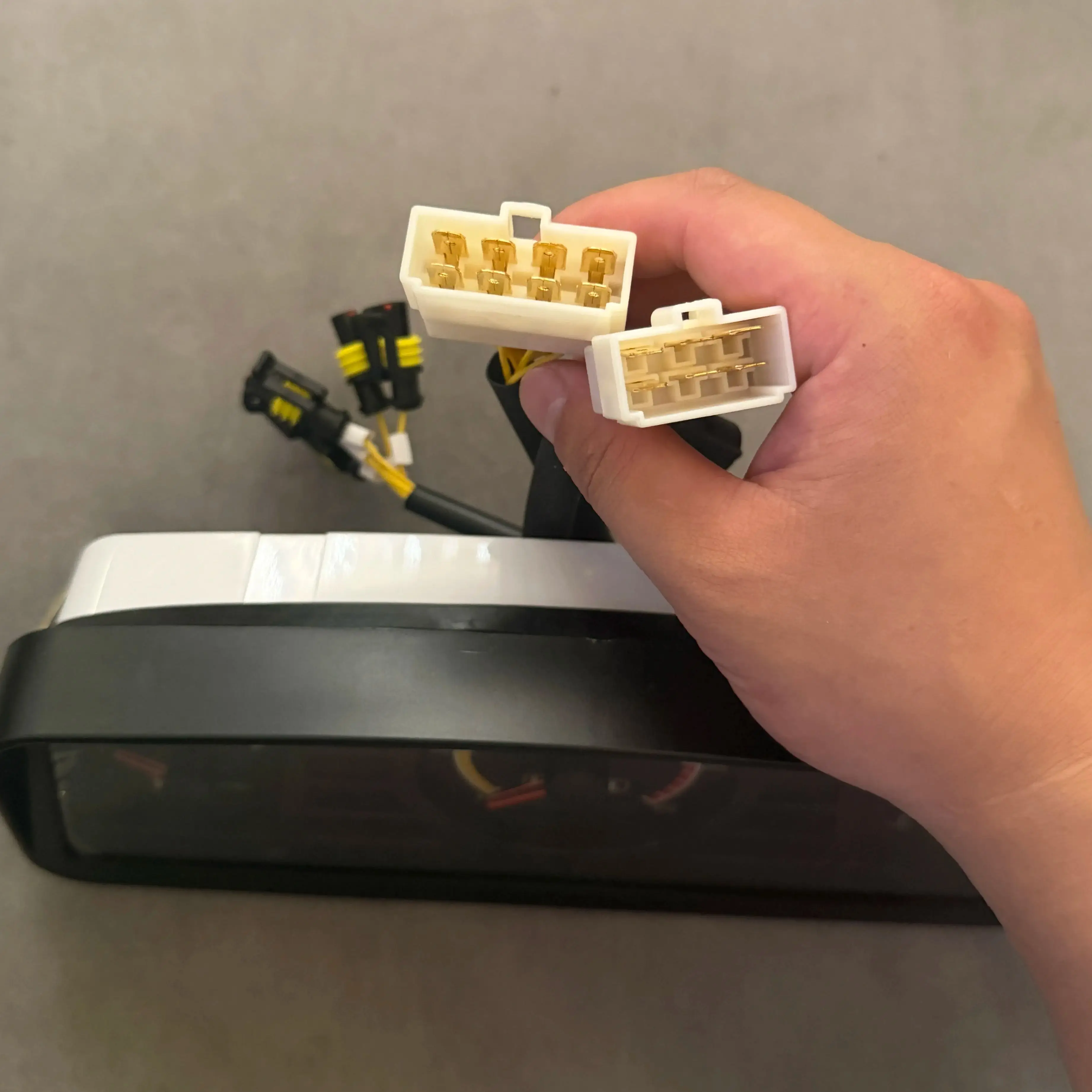 Foton Lovol FT454, LUZHONG LZ454, parti del trattore, gruppo strumento combinato FT300.48.061a