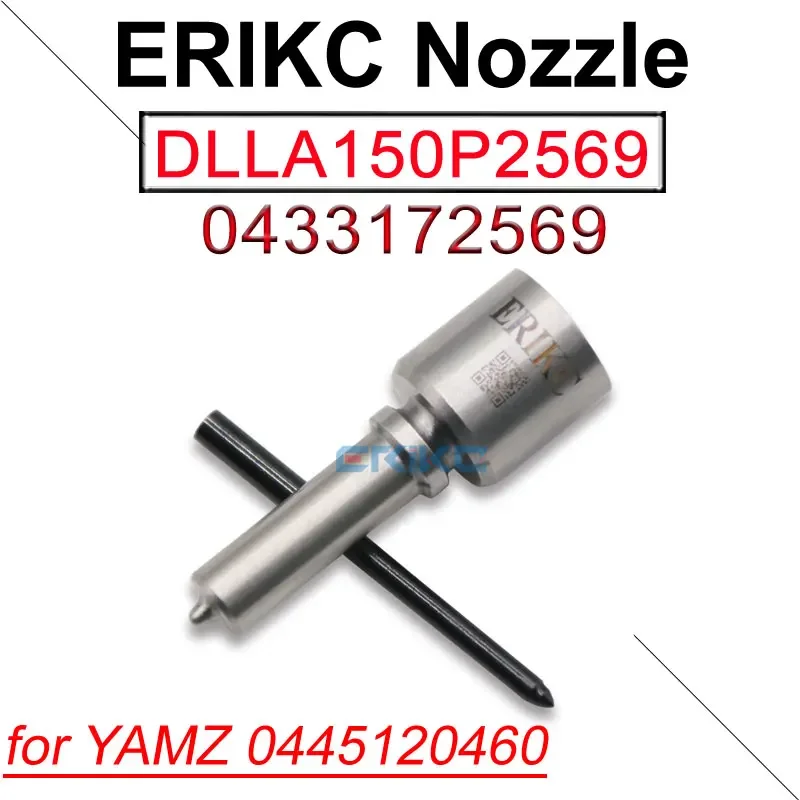 DLLA150P2569 DLLA 150P 2569 Diesel Injection Nozzle Tip DLLA 150 P 2569 0433172569 for Bosch Yamz-534 0445120460 Injector Spray