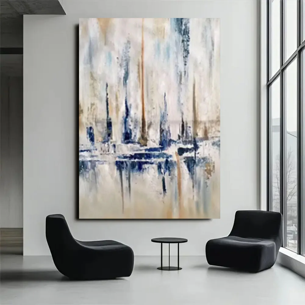 

Handmade Seascape Oil Painting On Canvas Wall Art Living Room Decor Canvas Art For Home Wall Decor Abstract Sailing Waves Art