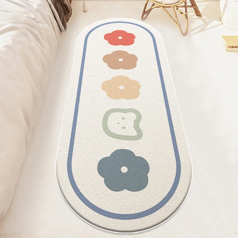 

Imitation cashmere bedside blanket stain-resistant non-slip balcony bay window can be used to lay sleeper blankets for home care