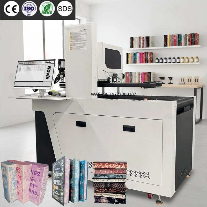

High Speed One Pass on Demand Book Printing Machine Inkjet Printer Edge Book Full Colors Auto Single Pass Digital Printer
