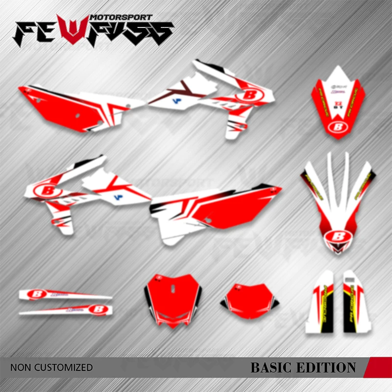 

Fewfuss Motorcycle Graphics Decal Stickers Kits Number Name Custom for 250 300 350 400 430 2013 2014 2015 2016 2017 Beta RR