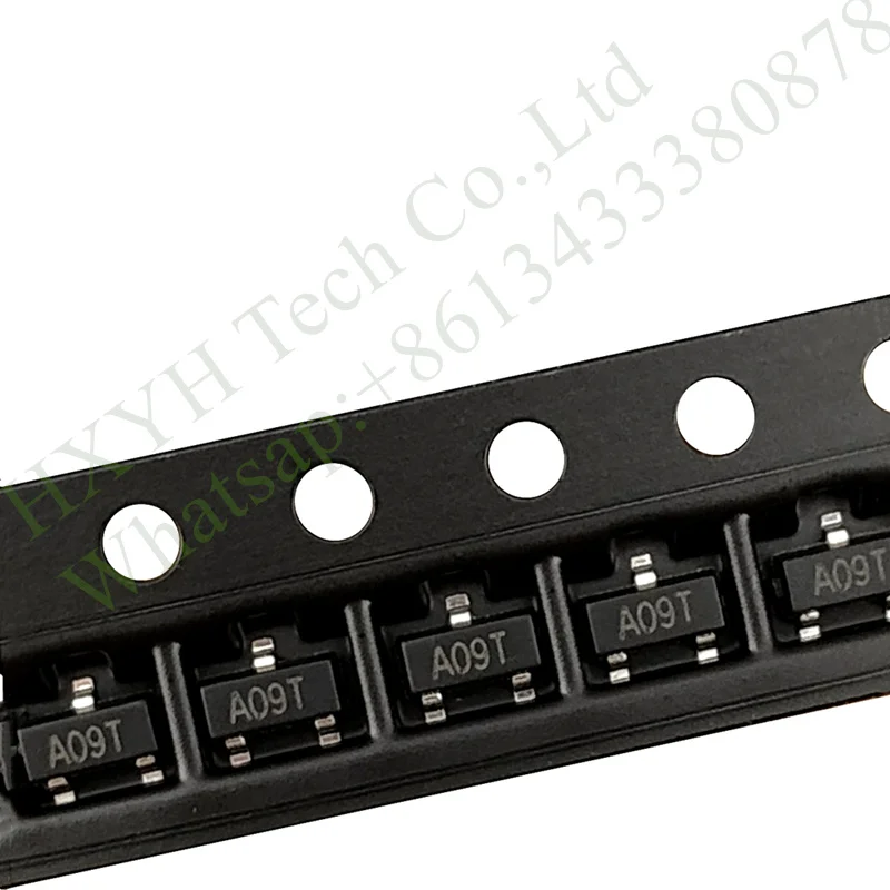 New original (100pcs/Bag) AO3400 (Marking A09T) SOT-23 2.8A 30V N-channel MOSFET