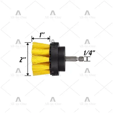 Набор щеток-насадок для дрели Power Scrubber для чистки ванной комнаты и автомобильных шин, комплект насадок для беспроводной дрели Power Scrub