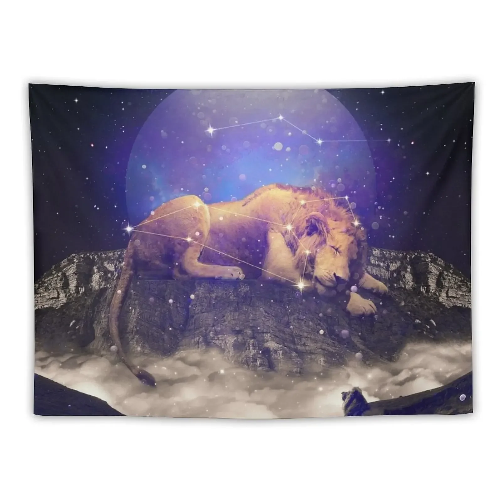 

Under the Stars III (Leo Constellation) Tapestry Room Decor Room Ornaments House Decoration Tapestry