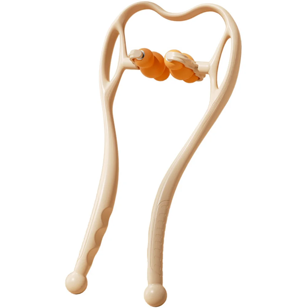 Neck Massager Zervikale Roller Tragbare Handheld Tiefe Gewebe Massage Werkzeug Für Schulter Schmerzen Relief Reise Haushalt Körper
